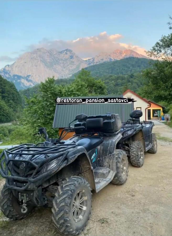 Apartmani Sastavci Tjentiste Bagian luar foto
